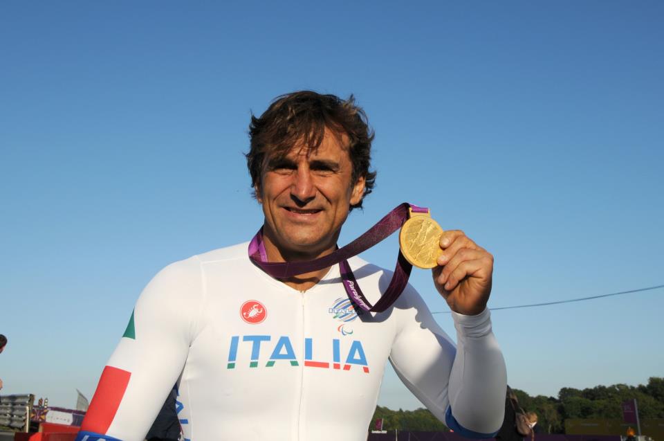 Alex Zanardi Wins Two Gold Medals At 2012 London Paralympics