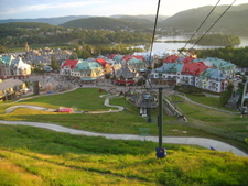 Mt. Tremblant from the Luge Lift