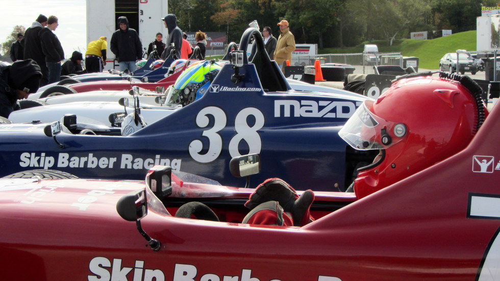 Gary Vizioli Gets Ready to Race
